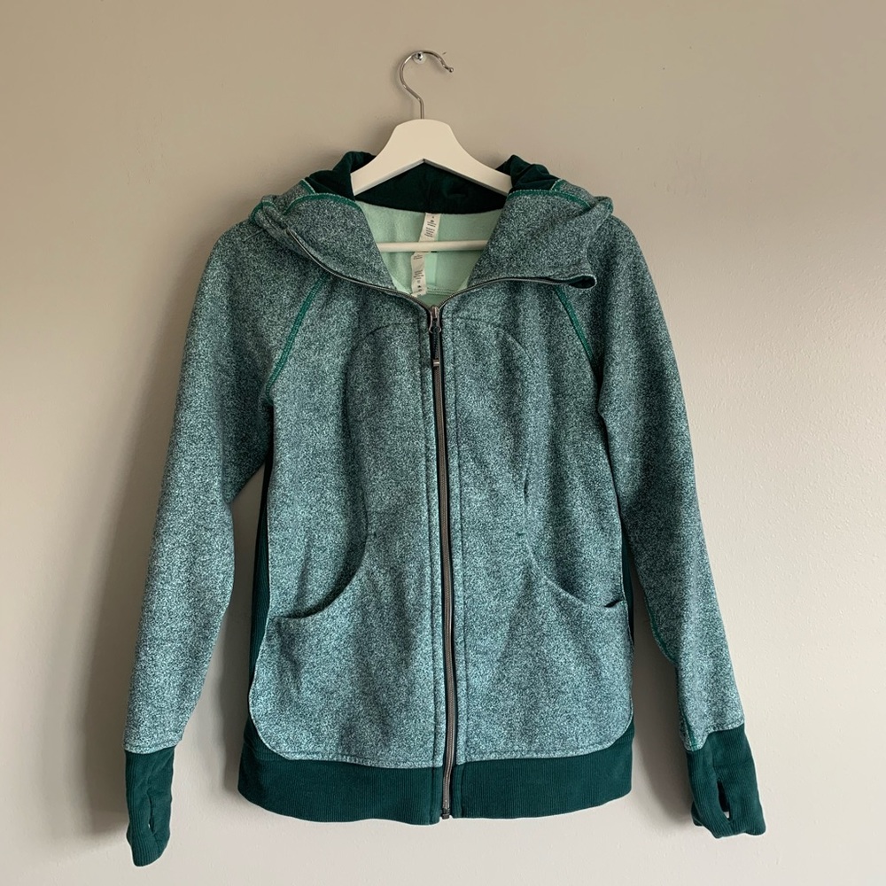 Lululemon Green Scuba Hoodie